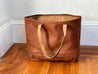 The Mohinders Leather Shopper