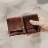 Minga: Leather Wrap Wallet