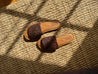 Sample Sale: Women's Woven Sandal in Walnut